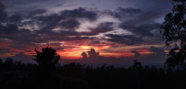 "The moment seizes us."