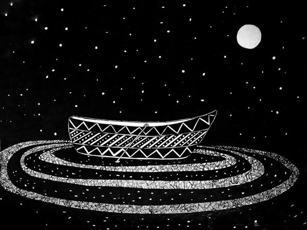 "What makes night within us may leave stars."